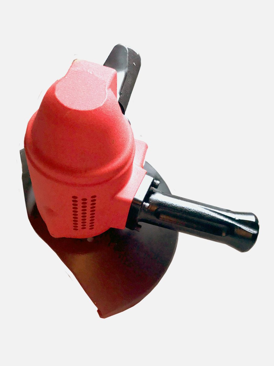 Amoladora neumática vertical industrial de 9 pulgadas, 4 HP/6000 RPM - Bajo consumo de aire/Alto rendimiento