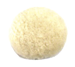 Almohadilla de lana europea con velcro - Juego de 2 - Accesorio para pulidora