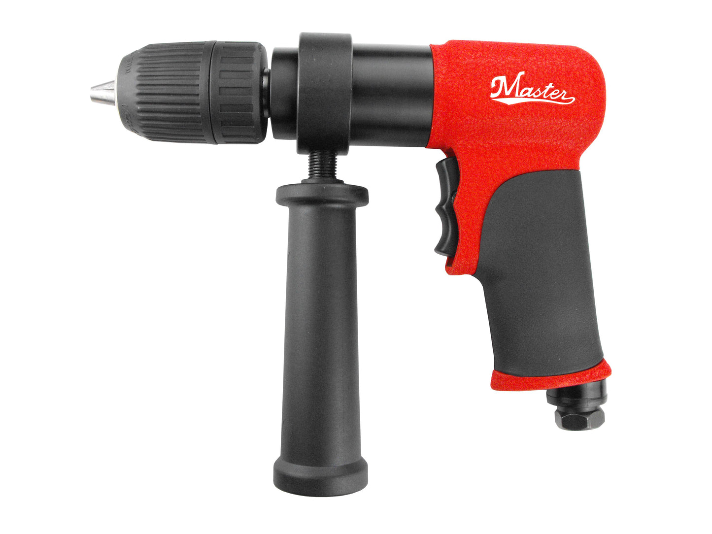 Taladro neumático reversible de 1/2" con mango lateral, 650 Rpm, mandril de cambio rápido Jacobs