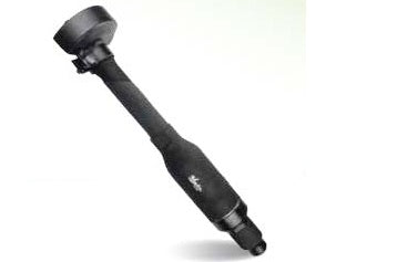 Amoladora neumática horizontal Master Palm 30530 industrial de 5 pulgadas con eje extendido, 1,2 HP, 16 500 rpm